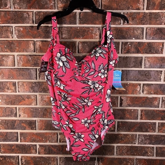 SWIM Solutions Beaded Mio One Piece Swimsuit - Picture 2 of 8